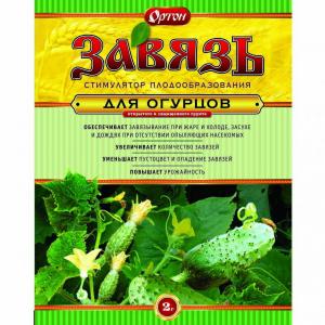 Стимулятор плодообразования Завязь для огурцов (Ортон, 2 г) - картинка 1