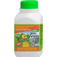 Биоактиватор "Счастливый дачник" туалет, 200 мл