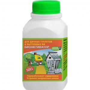 Биоактиватор "Счастливый дачник" туалет, 200 мл - картинка 1