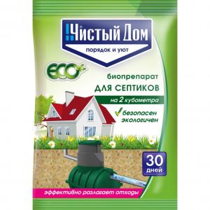 Средство для септиков и дачных туалетов Чистый Дом, 75 г - картинка 1