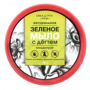 Creamix Зеленое мыло с дёгтем концентрат, 180 мл - картинка 1