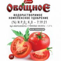 Комплексное водорастворимое удобрение с гуматом ОРТОН-ОВОЩНОЕ для ТОМАТОВ (Ортон), 20 г