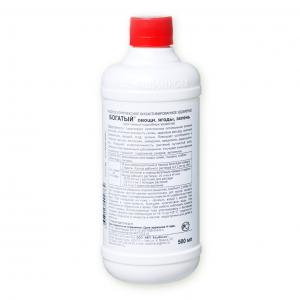 БОГАТЫЙ Овощи, Ягоды, Зелень (жидкое комплексное биоактивированое удобрение), 0.5 л - картинка 2