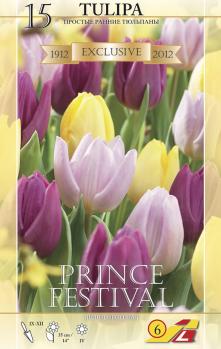 Тюльпан Принц Фестивал смесь (Prince Festival), 15 шт - картинка 2