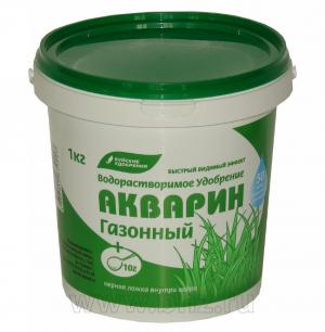 Комплексное минеральное удобрение Акварин "Газонный", 1 кг - картинка 1