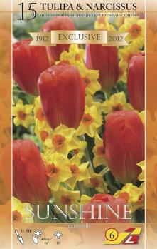 Тюльпан/ нарцисс Саншайн смесь (Sunshine), 15 шт - картинка 1