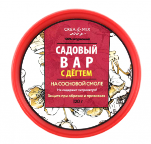 Creamix Садовый вар с дёгтем, 120 мл - картинка 1